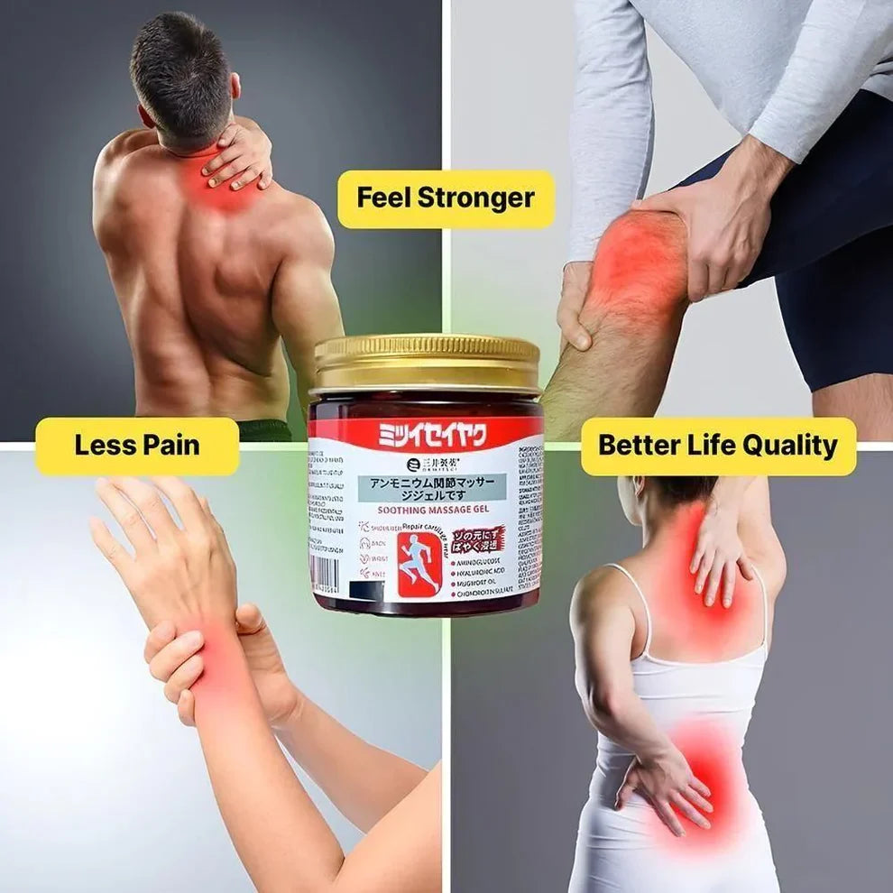Japanese Pain Relief Bam – Active Formula Joint & Muscle Massage Balm | 100g ( 🔥 BUY 1 GET 1 FREE )