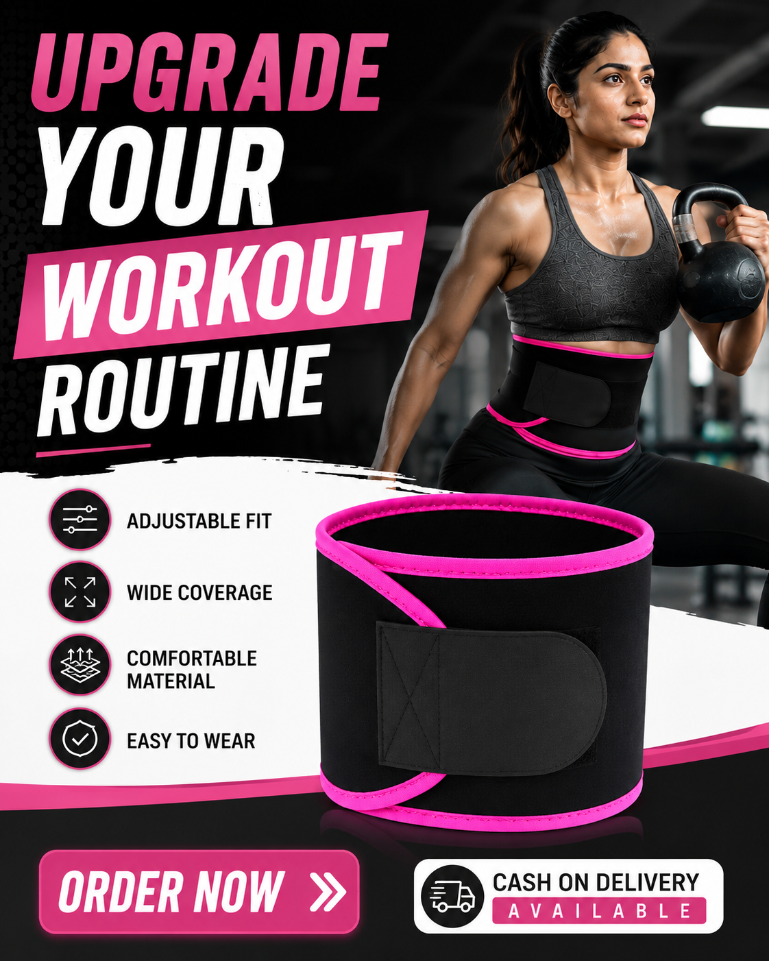 Adjustable Waist Slim Belt – Belly & Waist Support